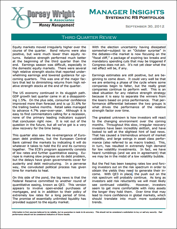 ManagerInsightsQ3 Manager Insights: Third Quarter Review